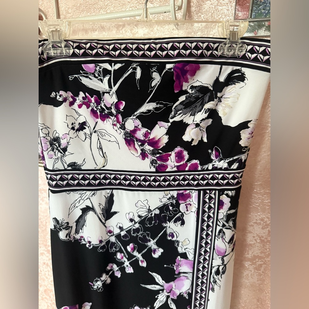 White House Black Market strapless Maxi Dress - Picture 2 of 8